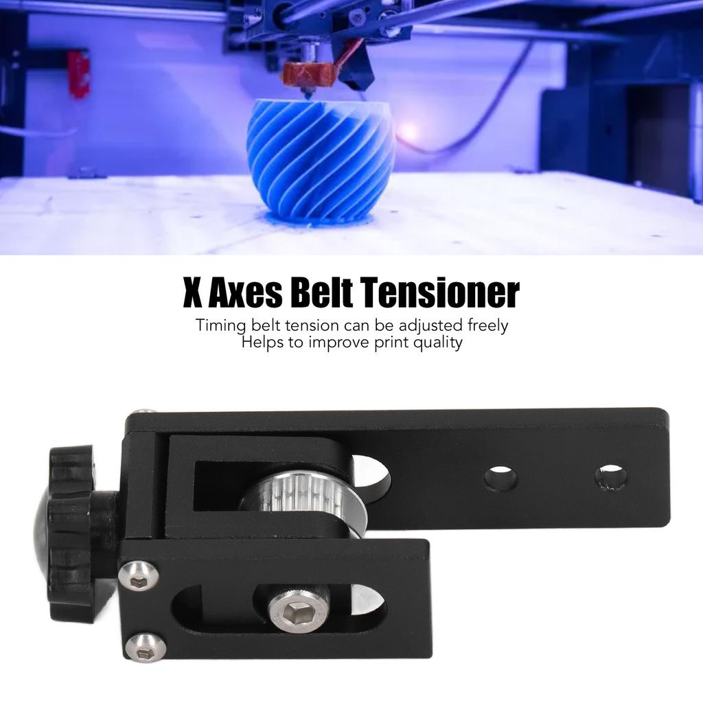 X Axes Belt Tensioner Aluminum Alloy Pre Assembled Belt Tensioner for Ender 3 for CR10 3D Printer