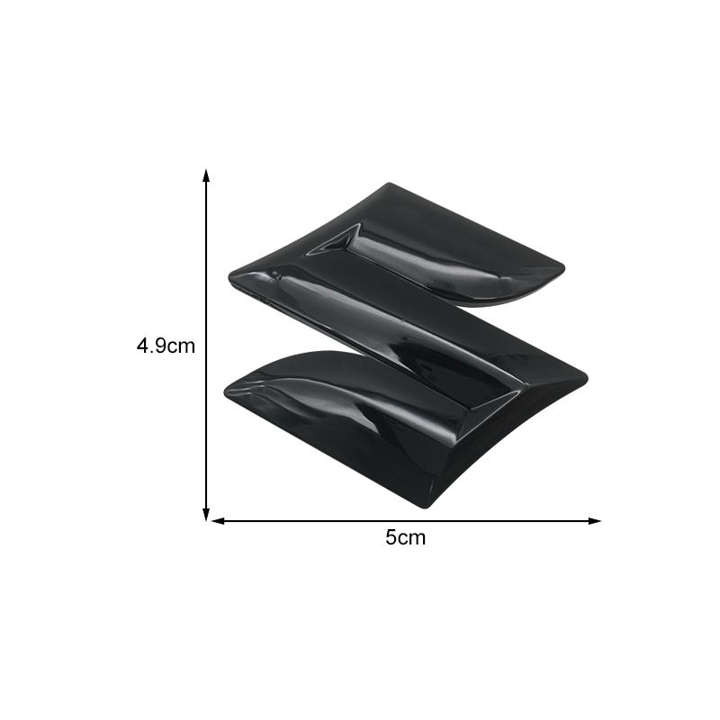 4.9*5cm 1 Pieza Decoración Pegatina Volante Coche Auto Insignia Logo para Suzuki Vitara Gsr 600 Jimny Escudo Swift Strom 650 Alto Samurai Ltz 400