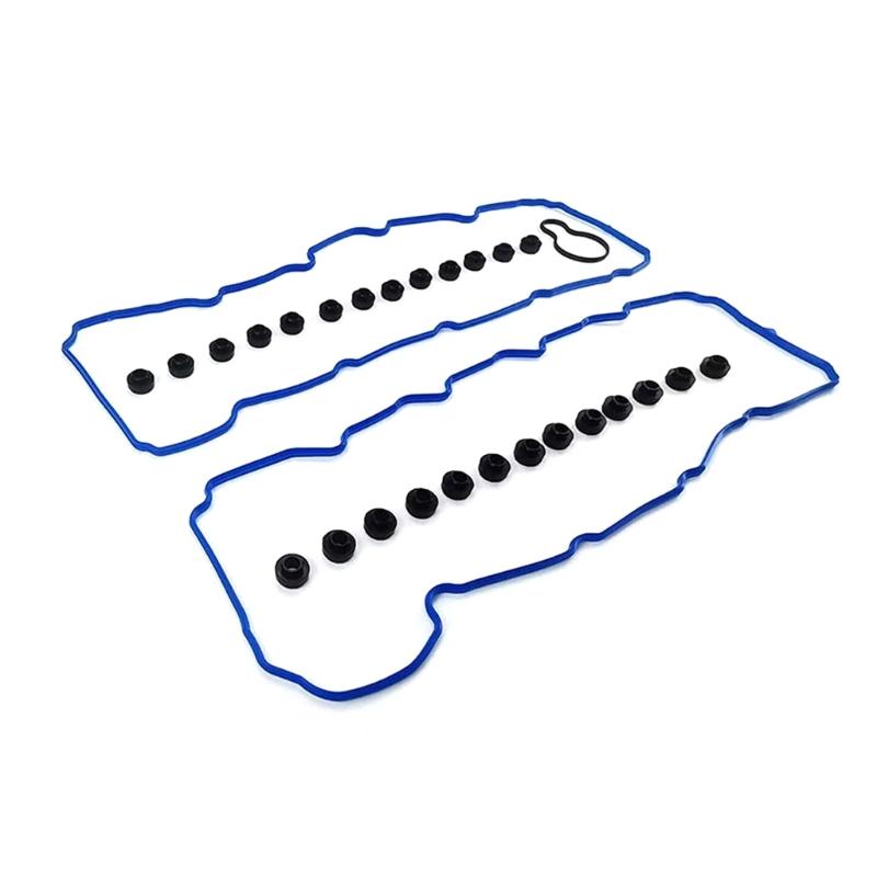 Ventildeckeldichtungssatz mit Ösen für 1999-2003 Dodge-V8 4.7L VIN-CODE J N SOHC VS50521R MA-4216904767 Autozubehör