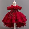 Princess Floral Puffy Wedding Dresses for Girls - Elegant Long Skirts and Formal Gowns
