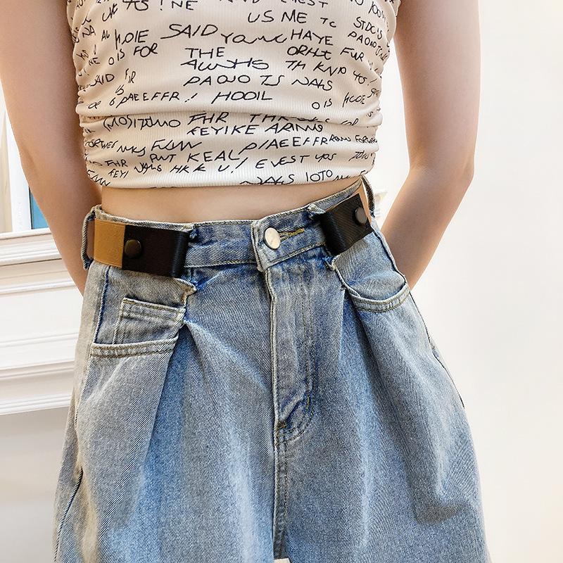 Women's Summer Invisible Waist Belt - Decorative and Adjustable for Jeans