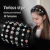 Braided Hair Clip Headband for Women – Stylish Bun and Bangs Accessory