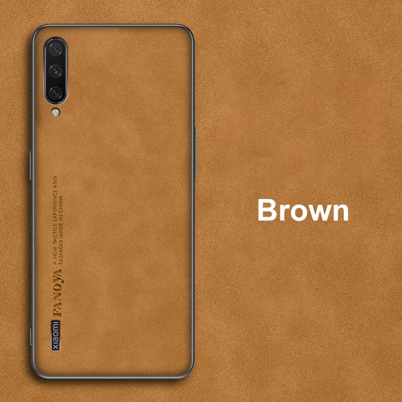 

Для Xiaomi Mi 9 Lite Чехол Роскошный Кожаный Чехол для Телефона Для Xiaomi Mi 9 SE A3 CC9 CC9E Mi9 Задняя Крышка Силиконовая Полная Защита For Xiaomi Mi A3 коричневый