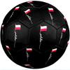 Poland Theme soccer ball Size 5 Soccer Ball Soft Touch Professional Training Football for Outdoor Sports