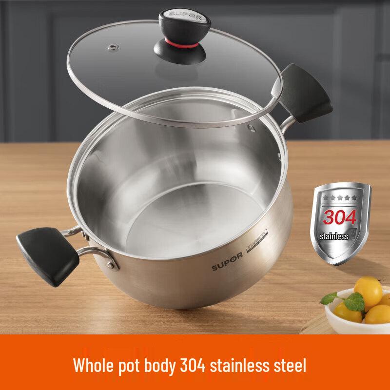 Supor 304 Stainless Steel Soup & Stew Pot