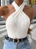 Spicy Girl Fashion Scarf Bandeau Vest Top - Women's Spring/Summer 2026 Collection