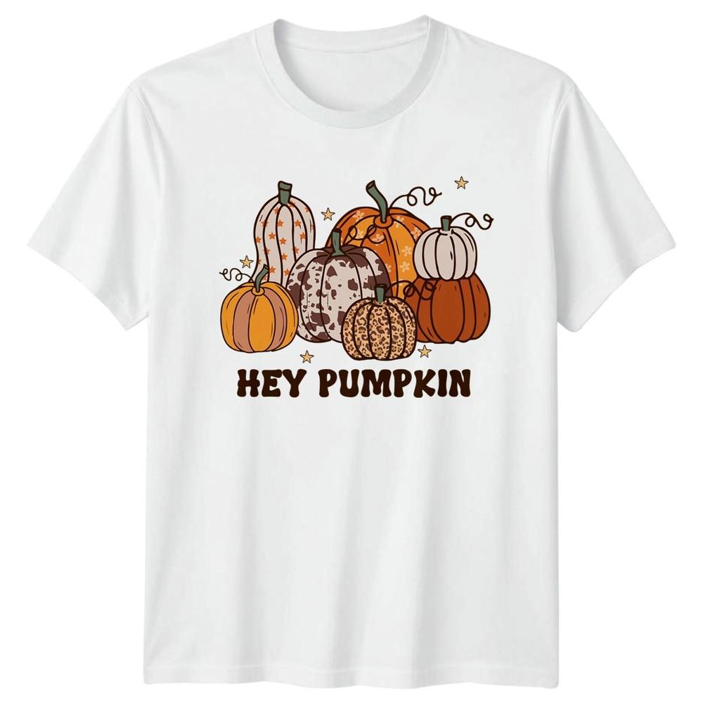 Hey Pumpkin Unisexs TShirt Boho Leopard Fall Thanksgiving Gift For Her S