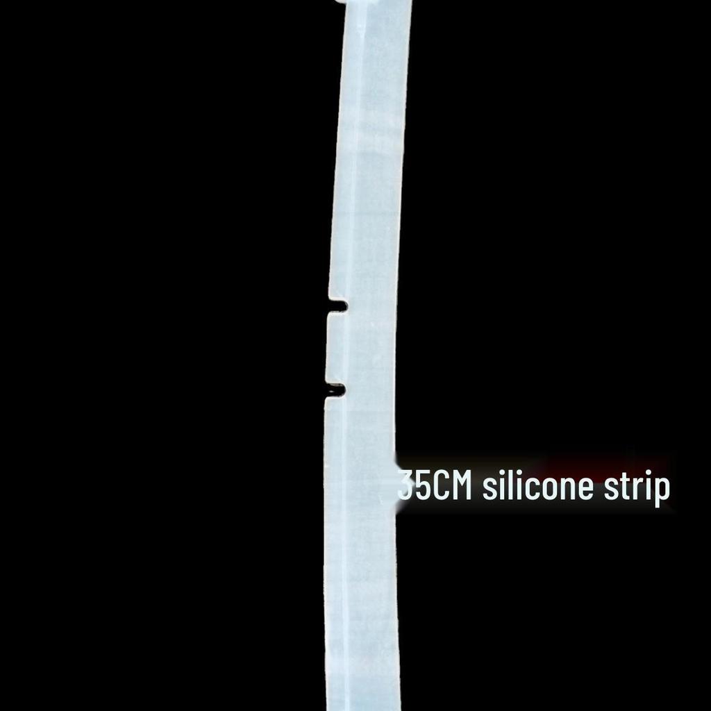 Telescopic Folding Silicone Floor Scraper & Squeegee Broom for Bathroom and Hair Removal