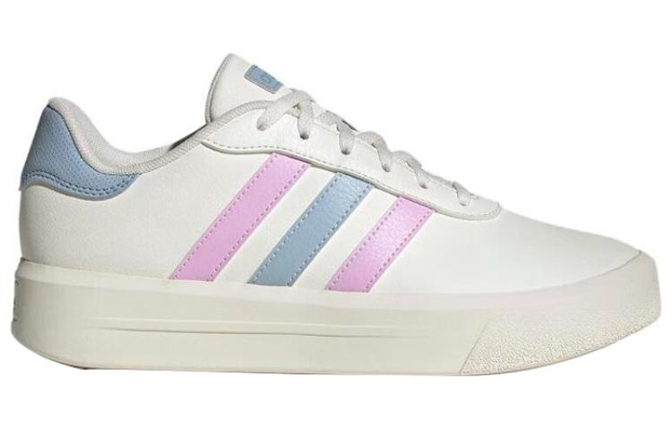 adidas Court Platform Shoes 'Off White Lilac Blue' Women's IE9987