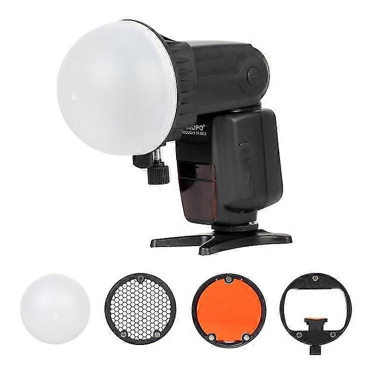 Triopo Tr-08 Flash Honeycomb Magnet Fixed Soft Box Kit With 4 X Magnetic Color Filters