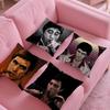 Hot Classic Movie ScarfaceS Pillow Case Silky Short Plush with Invisible Zipper Dustproof Sofa Cushion Cover for Home Decor