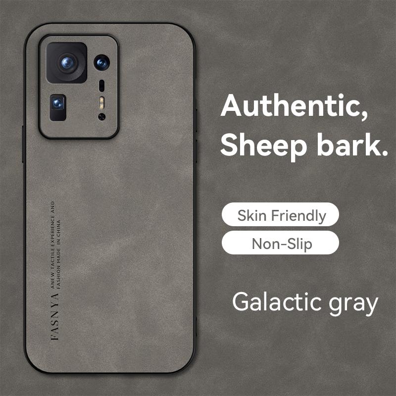 Per Xiaomi MIX 4 Custodia Morbida in Pelle di Pecora per Xiaomi MIX 3 Pro Copertura Opaca Protettiva per Obiettivo Fotocamera Paraurti Antiurto