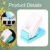 Kids Postage Stamp Border Paper Punch Easy for Scrapbooking Multipurpose Accessories Lever Action