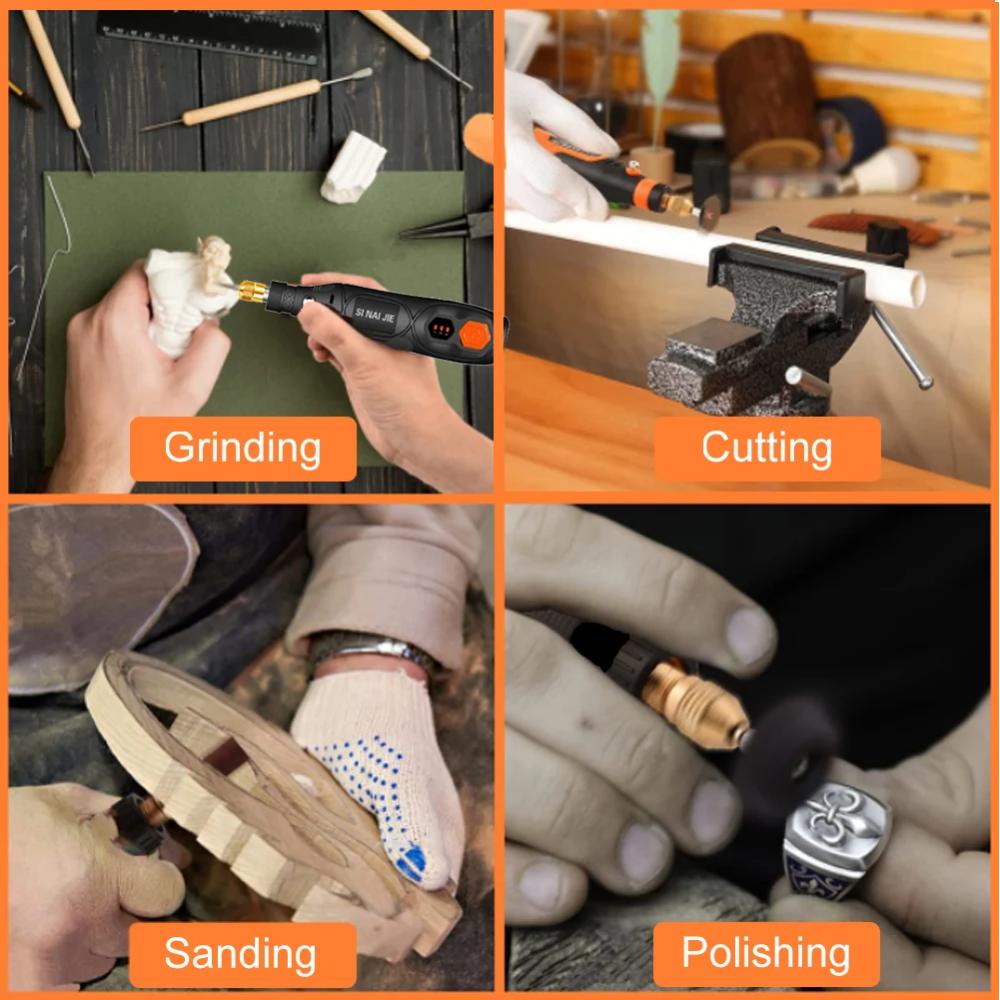 Micro Abrasive Tool Set,Electric Drill Multi-Rotor Tool Accessory Set,use for Cutting,Drilling,Electric Grinding Accessories
