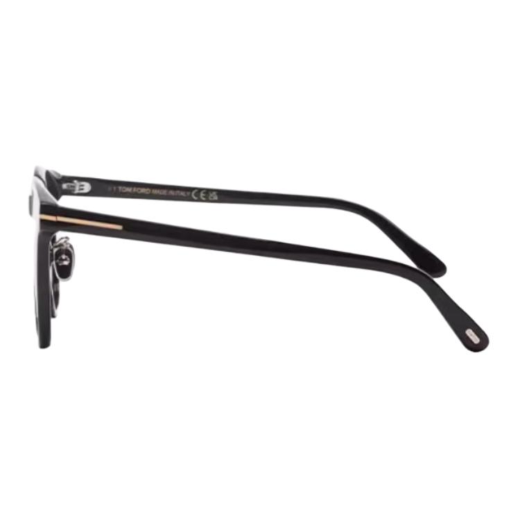 TF Mirror Leg Letter Logo Oval Sunglasses Unisex sunglasses Multicolor FT1051-K