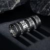 Men's Viking Style Titanium Steel Ring Rugged Bold Fashion Stainless Steel Finger Ring