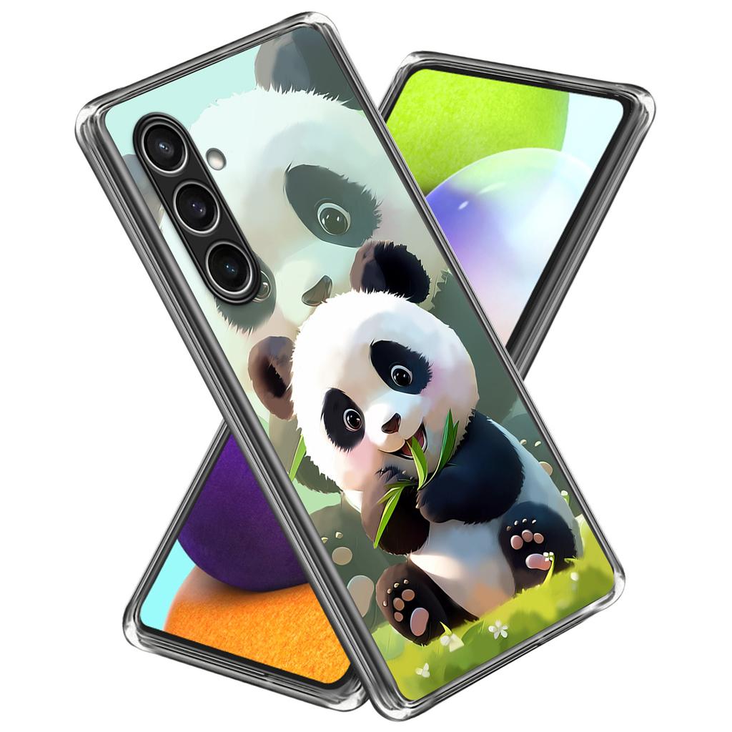For Samsung Galaxy S24 FE Case Pattern Printed Shockproof TPU Phone Cover