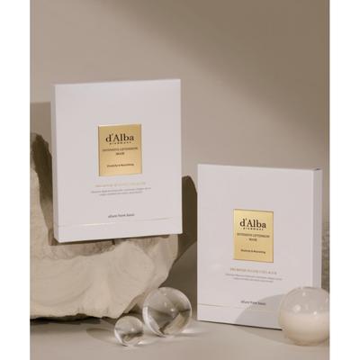 D Alba Intensive Lifting Mask 2box  8 Sheets 
