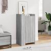 Shoe Cabinet Gray Sonoma 52 x 37.5 x 100 cm Particleboard