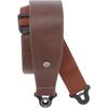 Comfort Leather Auto Lock Guitar Strap with Strap Lock System, Brown 30BAL02 [Domestic Genuine Product]