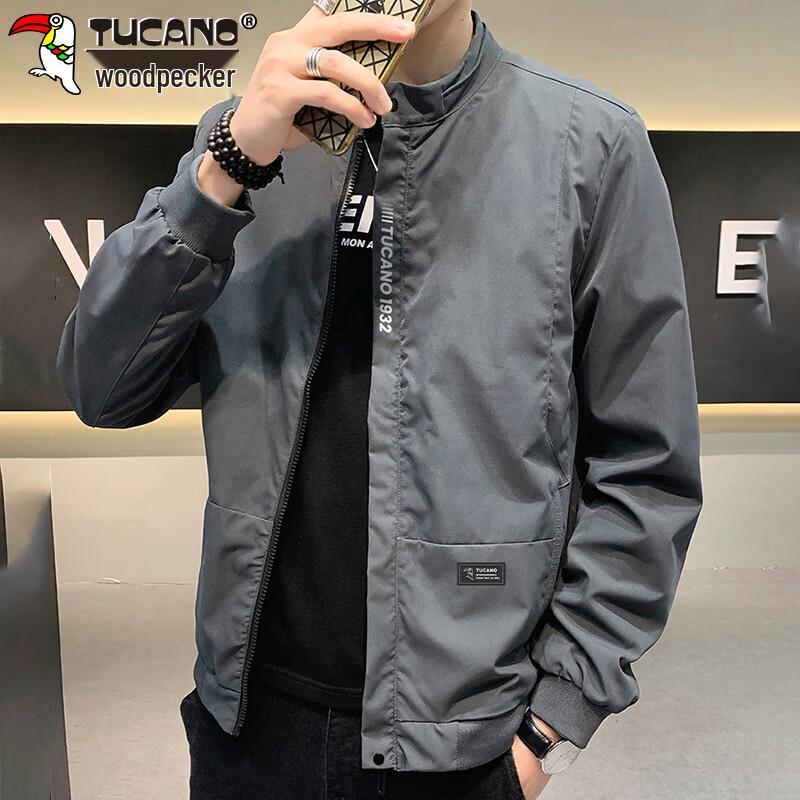 Tucano Men's Stand-Collar Casual Workwear Jacket