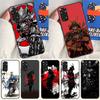 Japanese Samurai Warrior Case For Xiaomi Redmi Note 14 13 Pro 12 11 9 10 9S 10S 11S 12S Redmi 14C 13C 10C 12C Cover
