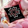 Black V-Veil B-Brides Band Cushion Cover Pattern Printed Pillowcase for Living Room Sofa Cushion Cover & Bedroom Decor
