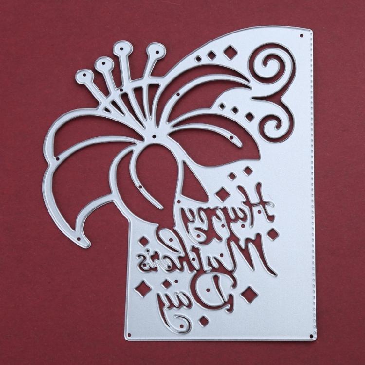Muttertag Metall-Stanzformen Präge-Schablone Schablone Scrapbooking für Karte