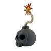 Halloween Skull Bombs Figurine Spooky 3D Fake Bombs Skull Statue