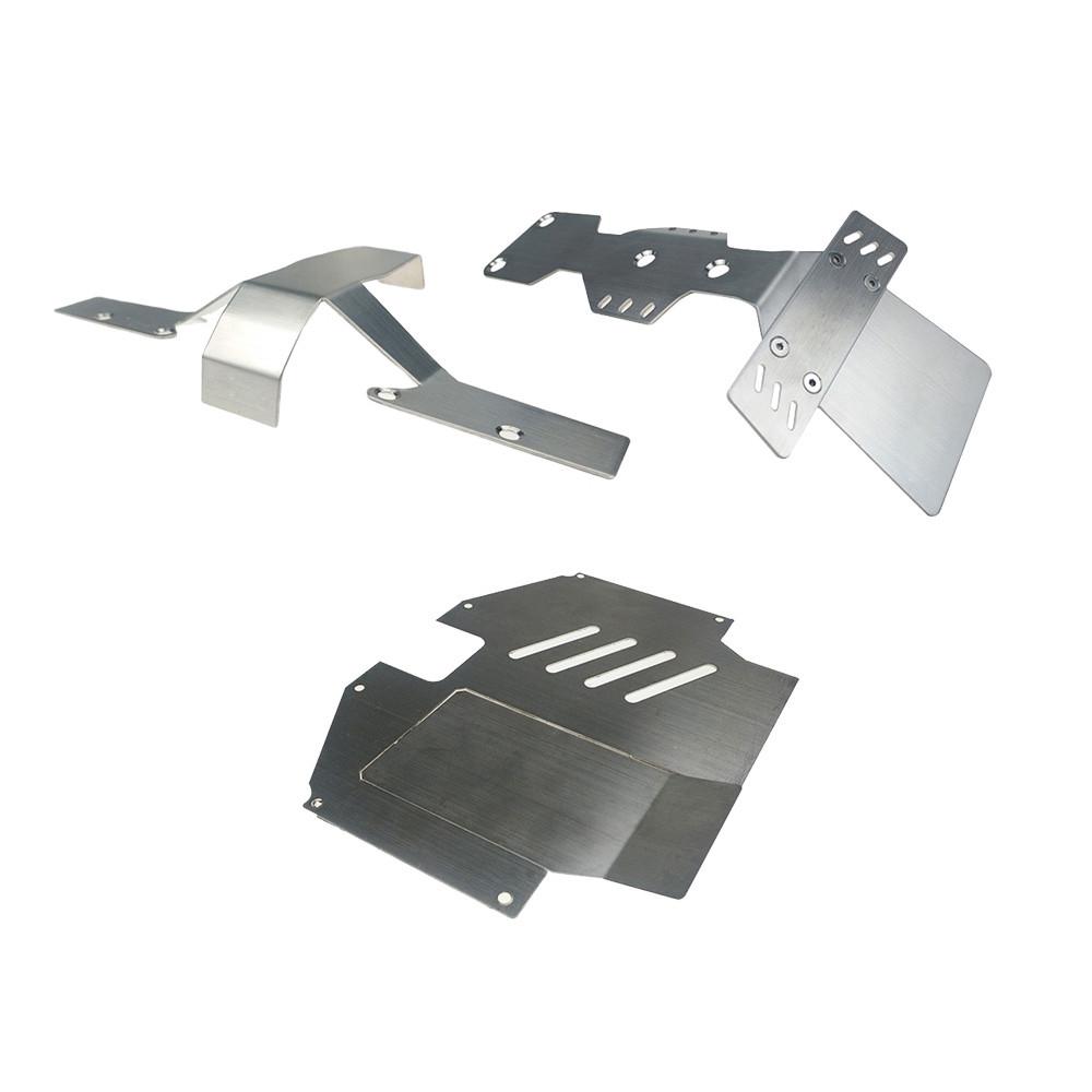 Traxxas 1//7 UDR Stainless Steel Chassis Armor Skid Plate Battery Protector