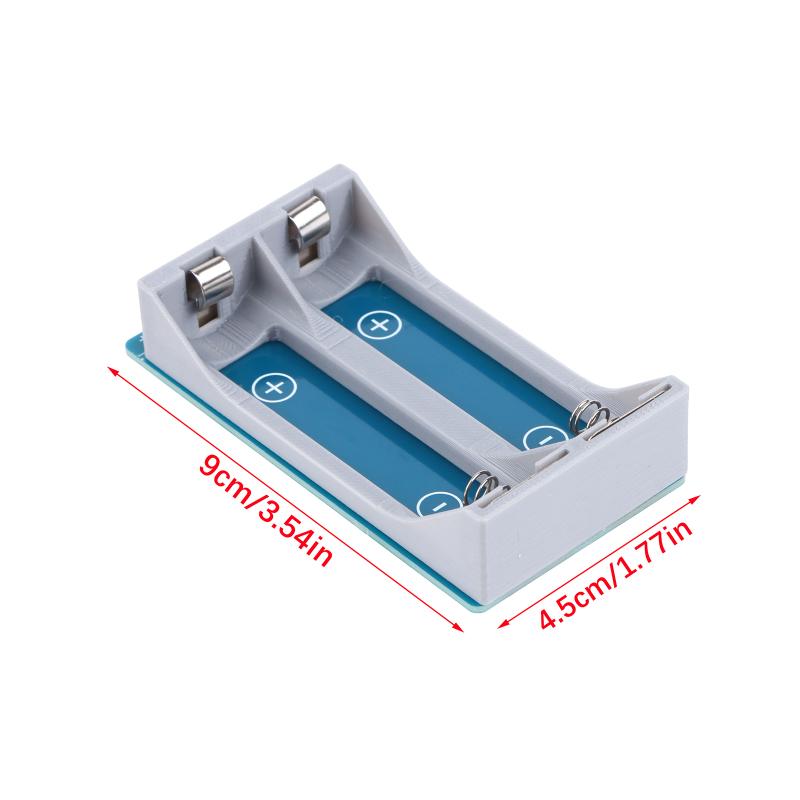 18650 Lithium Battery Capacity Tester Internal Resistance Detector For Test 2 Channel Battery Power Detector 21700 Battery Case