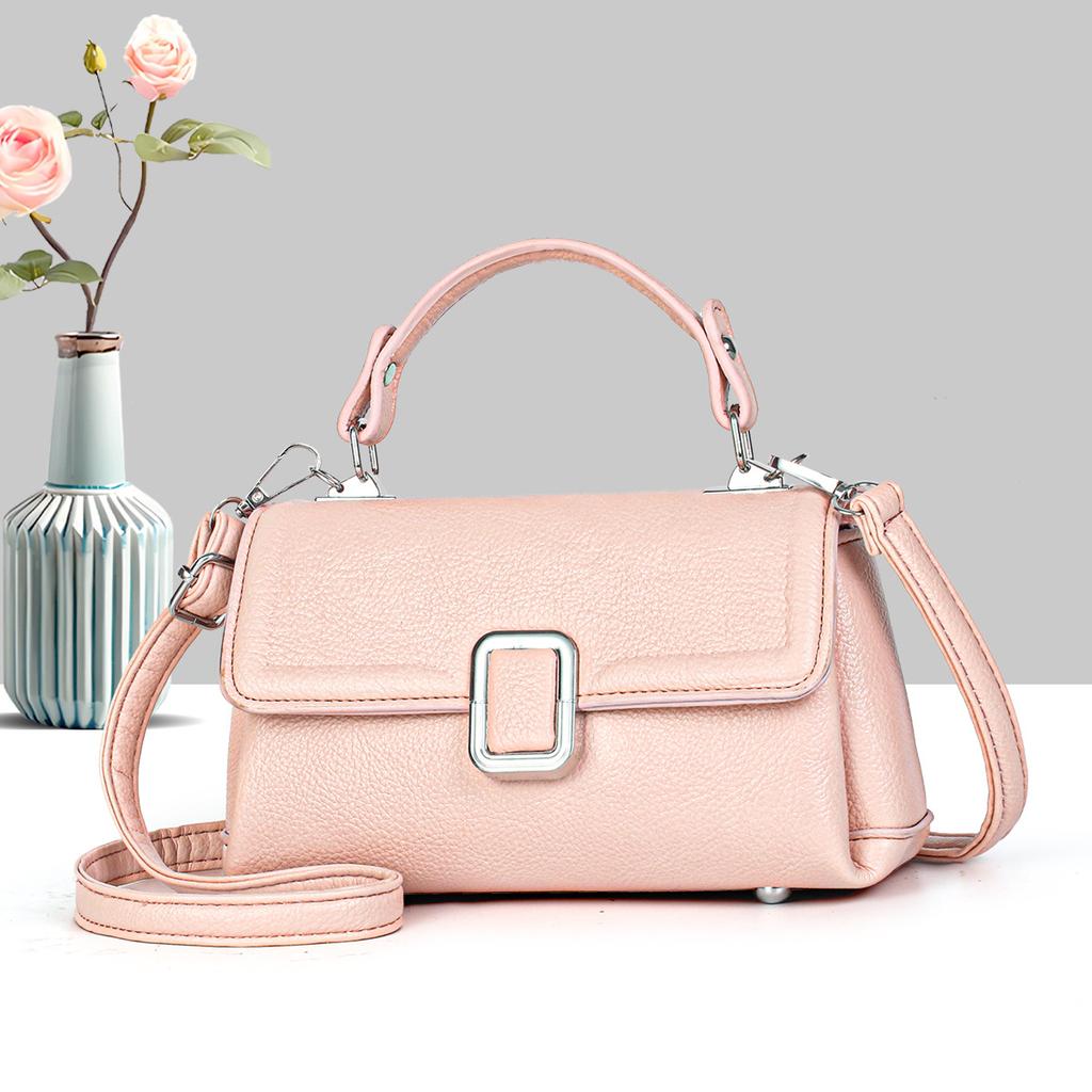 Retro High-end Portable Small Square Bag Women's 2025 New Niche Design Fashionable and Versatile Commuter Shoulder Messenger Bag