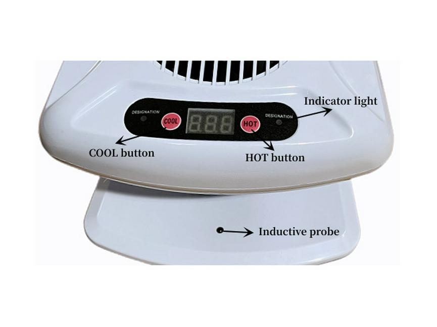 Dual-Use Induction Nail Dryer with Cold & Warm Air