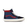 Vans Sk8 Fabric Versatile Comfortable High-Top Skate Shoes Unisex Sneakers Blue Red VN0A4BV72UP