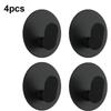 6/4/2PCS Self-Adhesive Hooks Heavy Duty Plastic Wall Hooks Towel Clothes Rack Hangers Bathroom Kitchen Waterproof Hooks