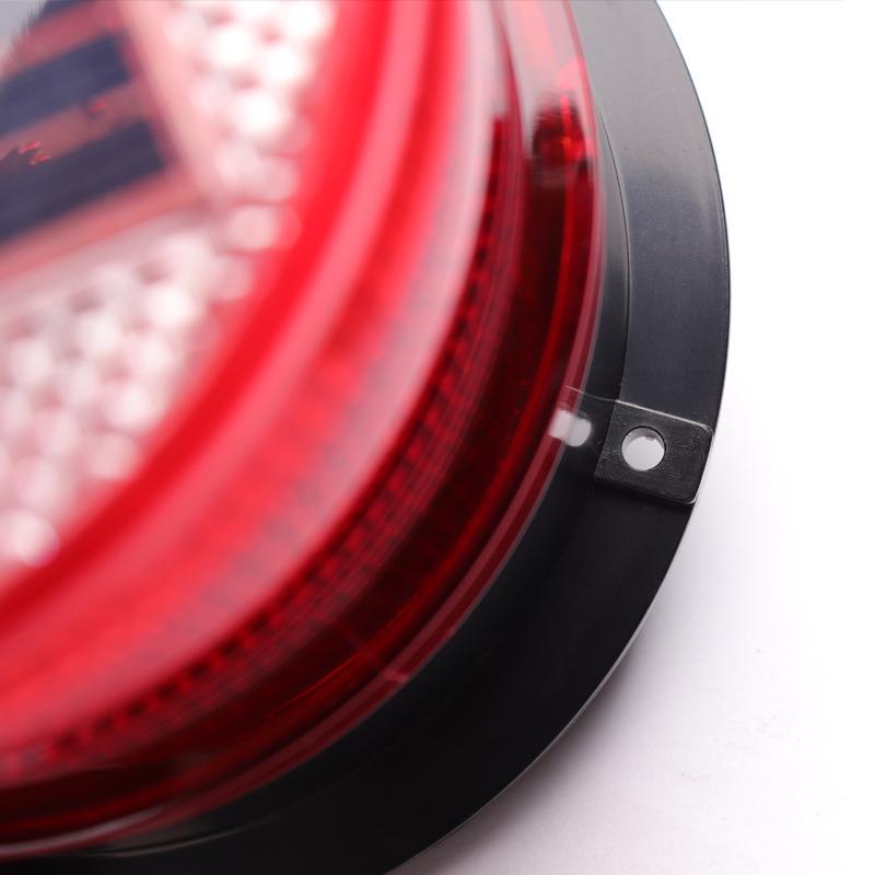 Anxiang Solar-Powered Magnetic LED Car Warning Light - Red/Blue, Dustproof & Waterproof