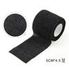 6/12pcs, Black Sports Grip Bandage Cover Wraps Tapes Nonwoven Waterproof Self Adhesive Finger Protection Home Accessories