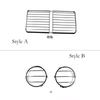 For Land Rover Defender 110 2004-2019 Car Headlight Lampshade Headlamp Lens Cover Protection Net Grill Guard Trim