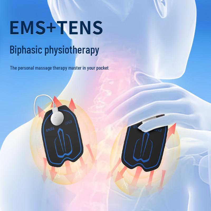 Dual Output EMS Meridian Therapy Massager for Shoulder & Neck