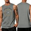 Camiseta sin mangas para hombre Casual Holgada Verano Camiseta para Músculos Tejido Suave Transpirable Cómoda para el Uso Diario