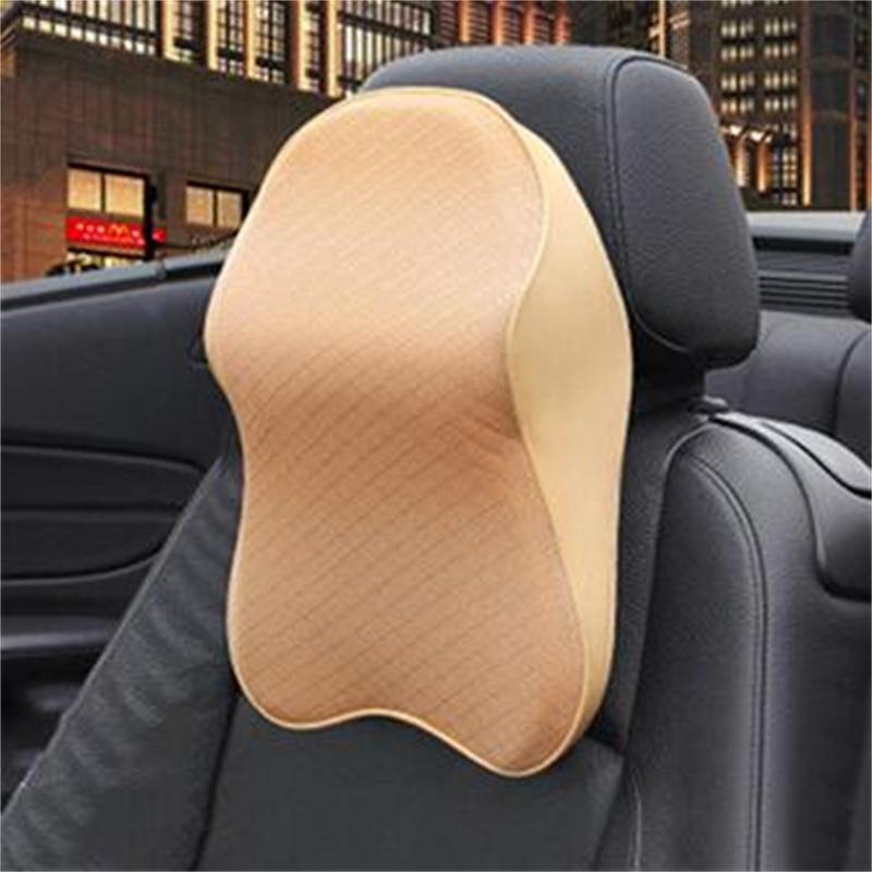 Vankúš na krk z pamäťovej peny do auta Pohodlné podložky na sedadlo Bedrová opierka chrbta Vankúše opierky hlavy sedadla do auta pre úľavu od bolesti krku
