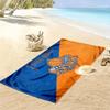 New York Knicks Print Beach Towel, Large Soft Quick Dry Towel for Beach Camping Swimming