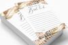 Inkdotpot Advice For The BrideA  CardsA  Set Of 50A  FeathersA  Bridal Shower Activity