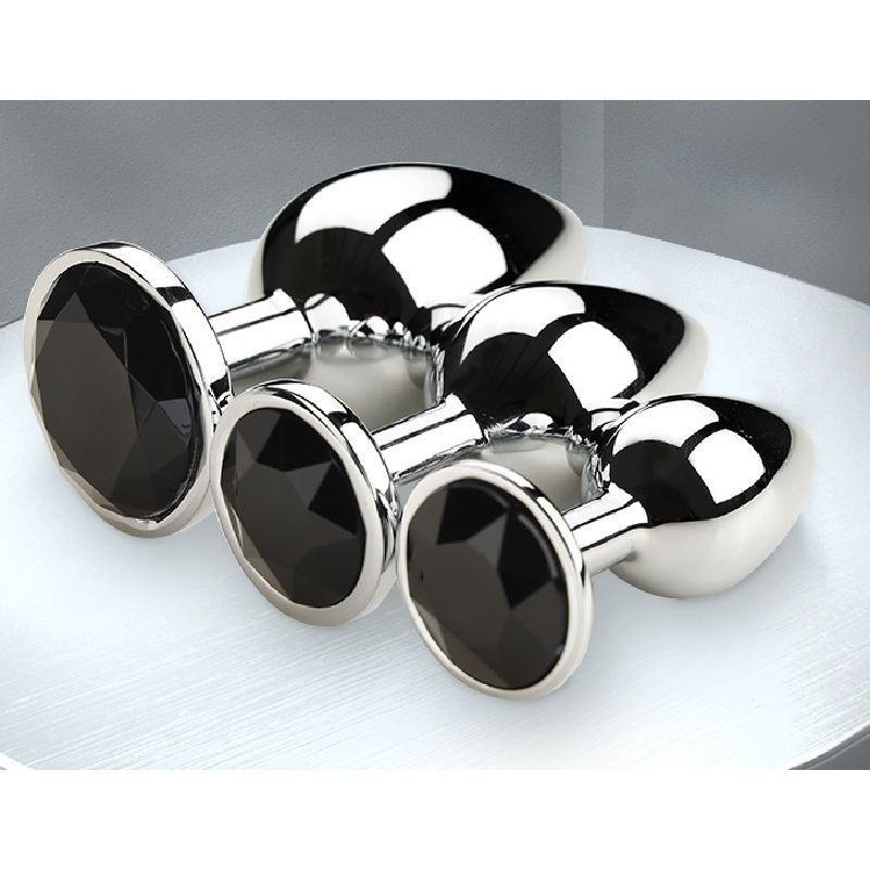 Luxurious Metal Anal Plug For Adults In Various Sizes And Vibrant Colors