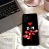 D-Depeche Mode Band Phone Case For Samsung S25,24,23,22,30,21,10,9,Ultra,Plus,Lite,FE,4,5 G Soft Black Case