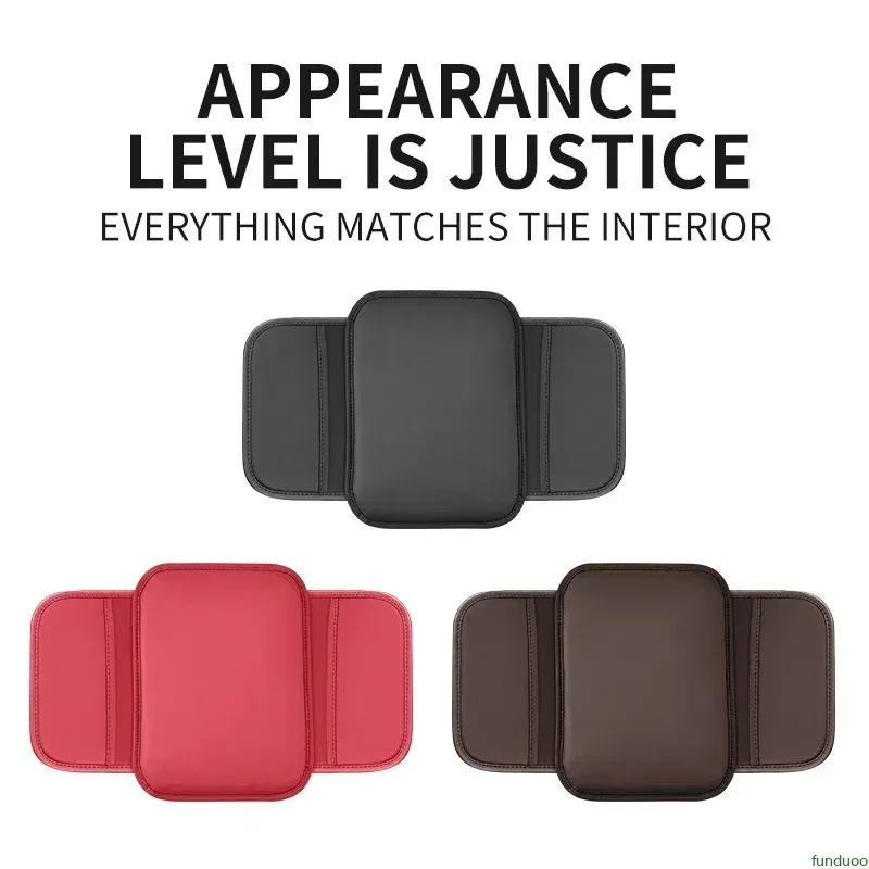 For Honda Stepwgn Stepwagon Rp3 Rp5 2015- Car Armrest Box Pad Leather Cushion Storage Bag Elbow Height Support