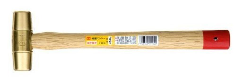 OH Brass Hammer (wooden Handle) #4 BS-40