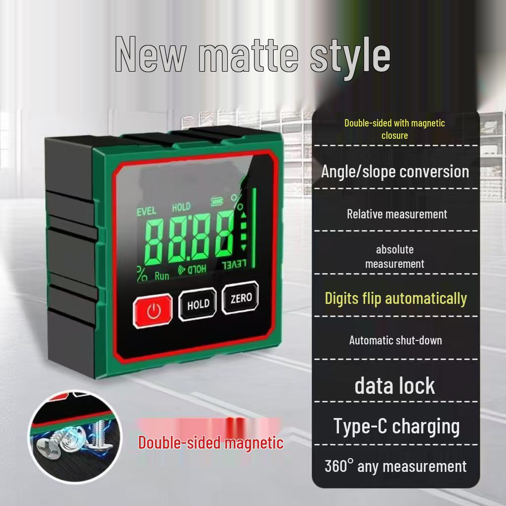 Digital Magnetic Mini Protractor & Inclinometer