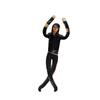 New Michael Jackson Cosplay Prop Doll Plush Stuffed Figure Doll Room Decoration Abstract Joint Mobility Props Gift