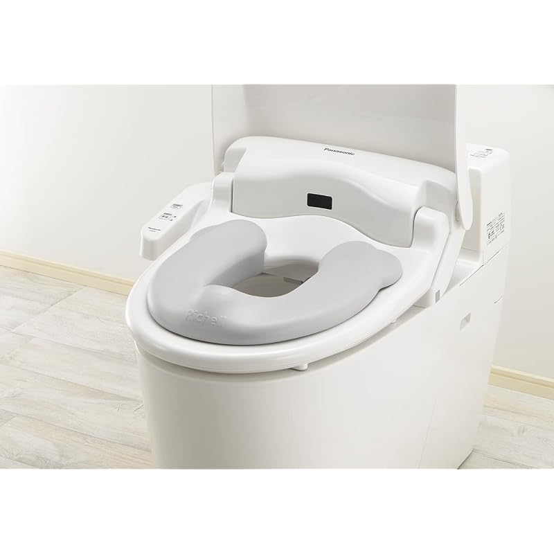 Richell Soft Toilet Seat K, Gray